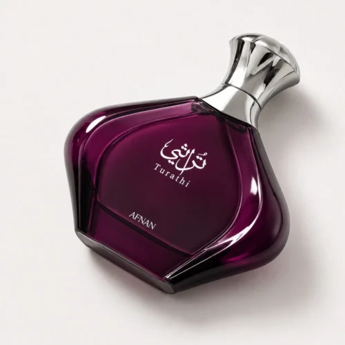 Afnan Turathi Purple — label_closeup