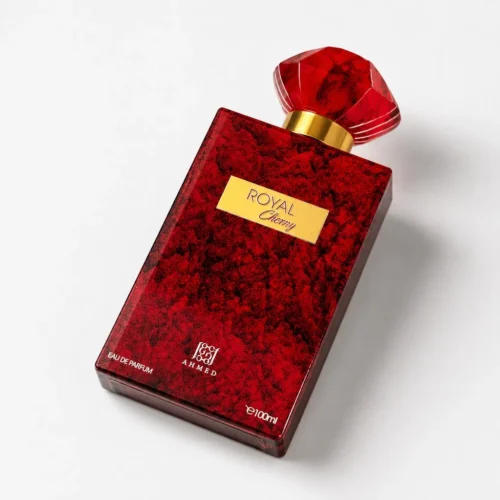 Ahmed Al Maghribi Royal Cherry — label_closeup