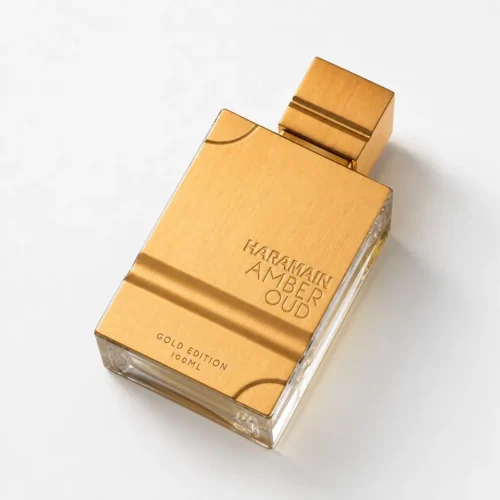 Al Haramain Amber Oud Gold Edition — label_closeup