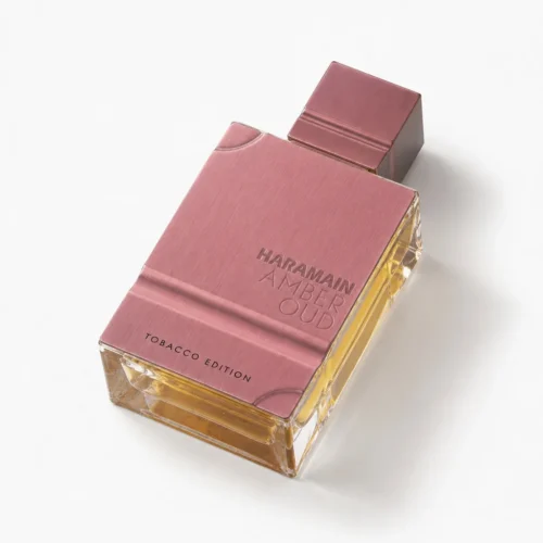 Al Haramain Amber Oud Tobacco Edition — label_closeup