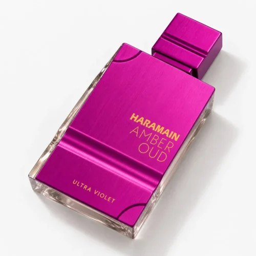 Al Haramain Amber Oud Ultraviolet — label_closeup