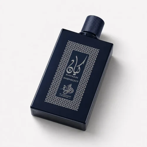 Al Wataniah Kayaan Midnight — label_closeup