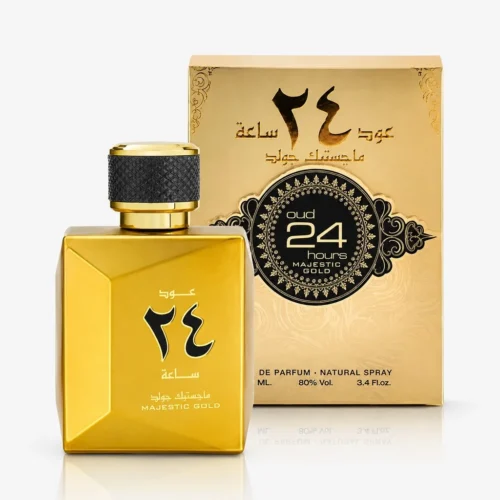 Ard Al Zaafaran Oud 24 Hours Majestic Gold — box