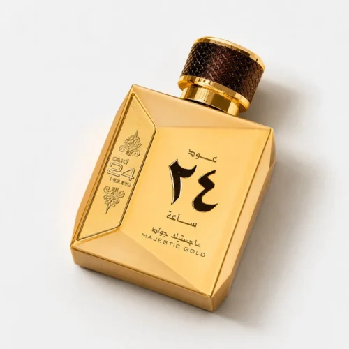 Ard Al Zaafaran Oud 24 Hours Majestic Gold — label_closeup