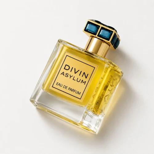 Fragrance World Divin Asylum — label_closeup