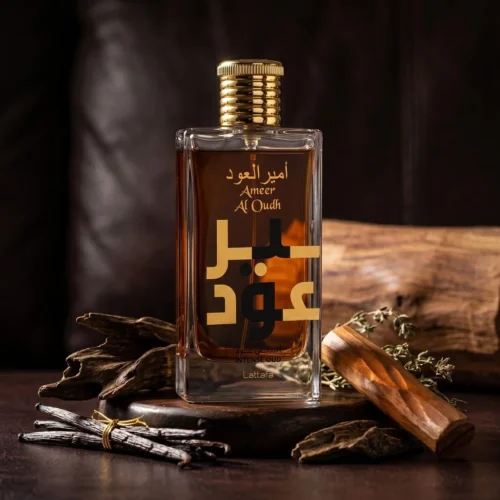 Lattafa Ameer Al Oudh Intense Oud — mood_scene