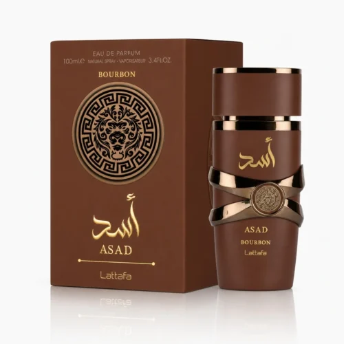 Lattafa Asad Bourbon — box
