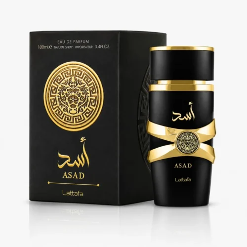 Lattafa Asad — box