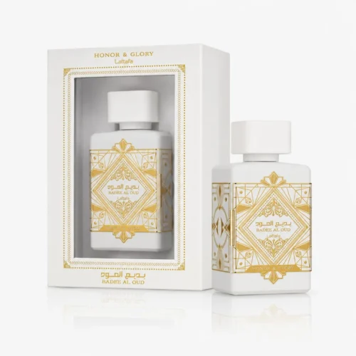 Lattafa Bade'e Al Oud Honor & Glory — box
