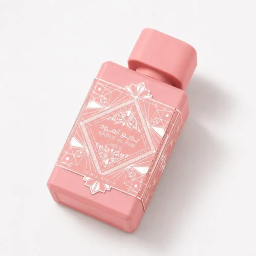 Lattafa Bade'e Al Oud Noble Blush — label_closeup