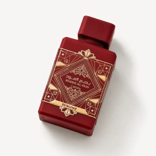 Lattafa Bade'e Al Oud Sublime — label_closeup