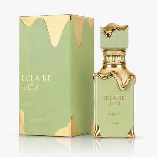 Lattafa Eclaire Pistache — box