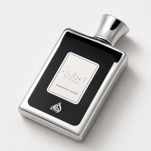 Lattafa Ejaazi Intensive Silver — label_closeup