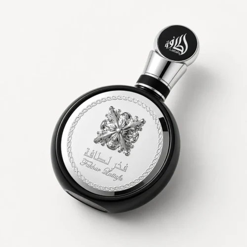 Lattafa Fakhar Black — label_closeup