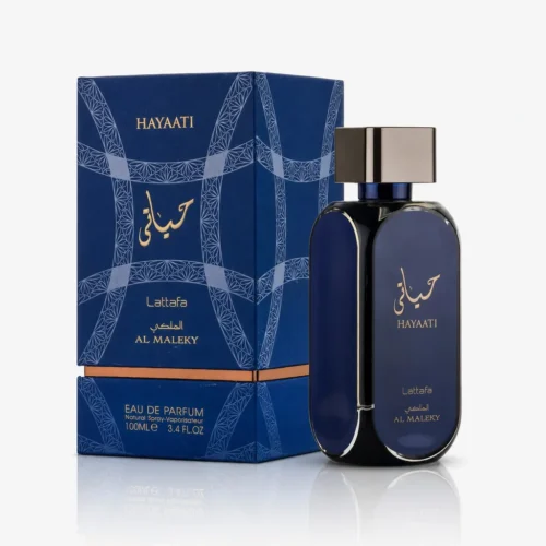 Lattafa Hayaati Al Maleky — box