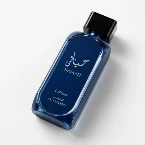 Lattafa Hayaati Al Maleky — label_closeup