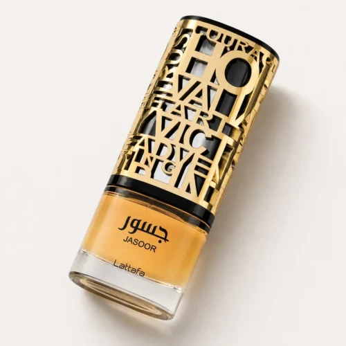 Lattafa Jasoor — label_closeup