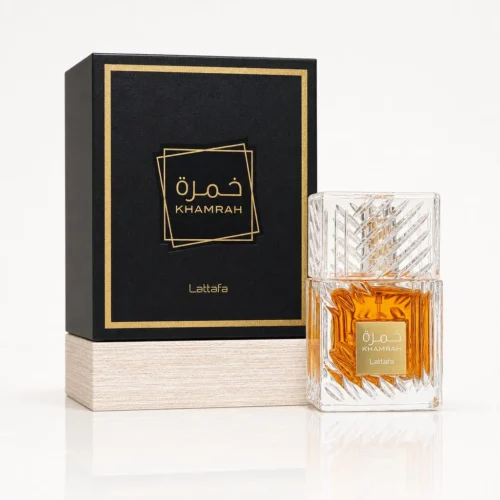 Lattafa Khamrah — box