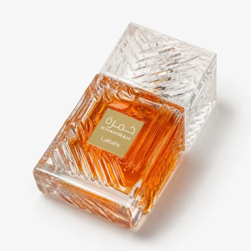 Lattafa Khamrah — label_closeup