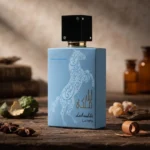 Lattafa Lail Maleki Moroccan Blue — mood_scene