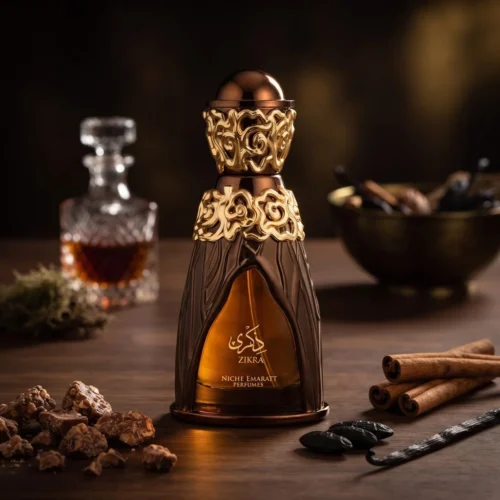 Lattafa Niche Emarati Zikra — mood_scene