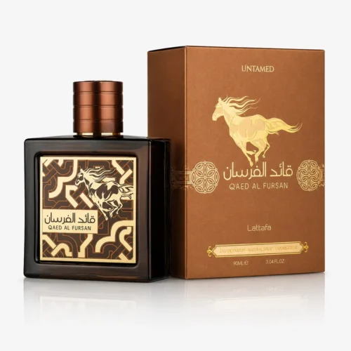 Lattafa Qaed Al Fursan Untamed — box