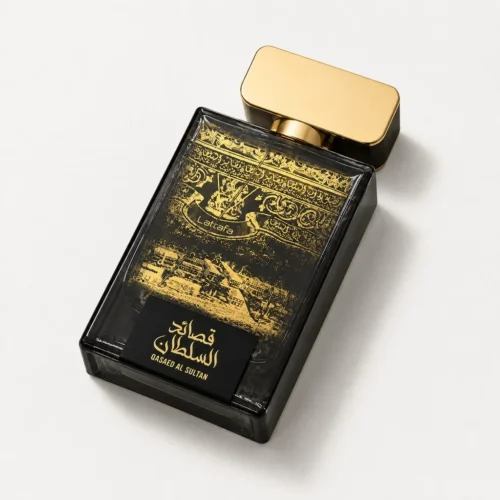 Lattafa Qasaed Al Sultan — label_closeup