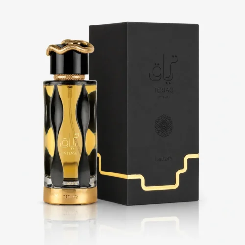 Lattafa Teriaq Intense — box
