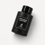 Maison Alhambra Opulence Leather Amber & Leather — label_closeup