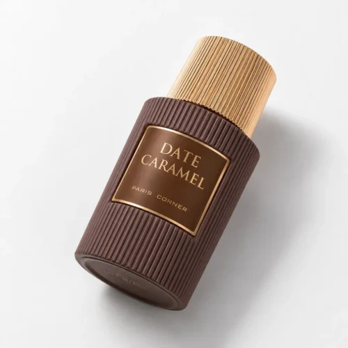 Paris Corner Date Caramel — label_closeup