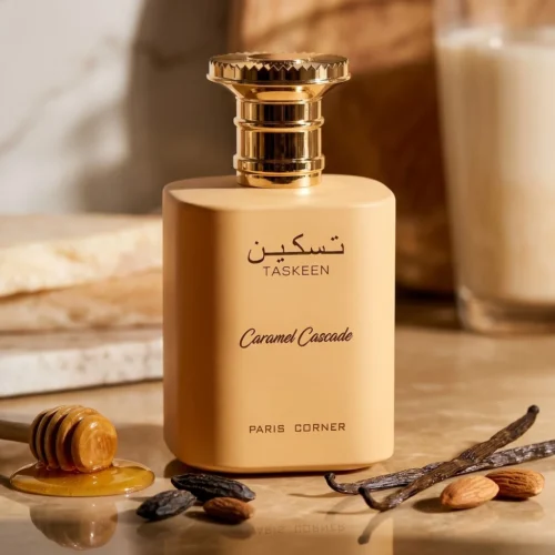 Paris Corner Taskeen Caramel Cascade — mood_scene