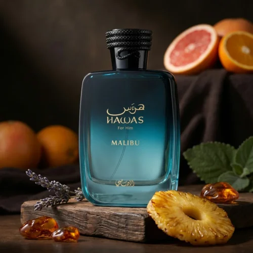 Rasasi Hawas Malibu — mood_scene