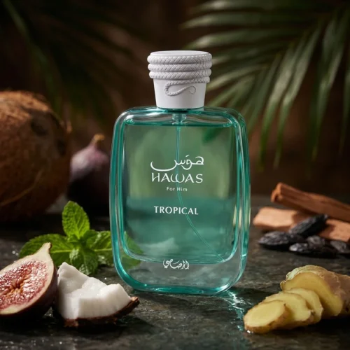 Rasasi Hawas Tropical — mood_scene