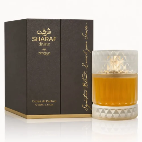 Zimaya Sharaf Divine — box