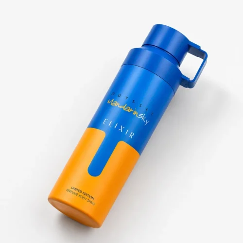 Armaf Odyssey Mandarin Sky Elixir Dezodorant 200 ml — label_closeup