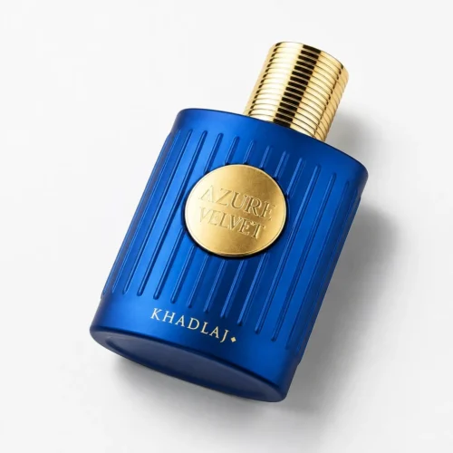Khadlaj Azure Velvet — label_closeup