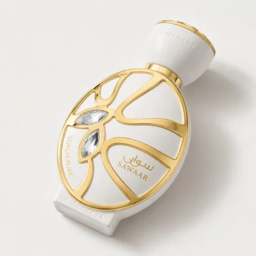 Khadlaj Sawaar Vanille Blanc — label_closeup