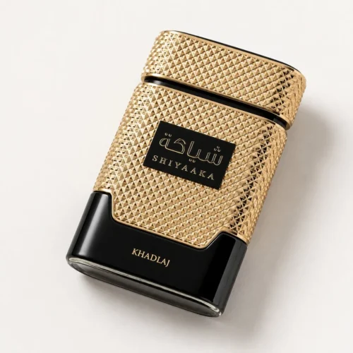 Khadlaj Shiyaaka Gold — label_closeup