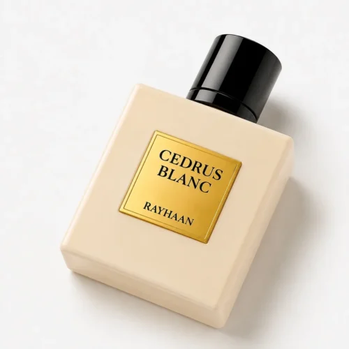 Rayhaan Cedrus Blanc — label_closeup