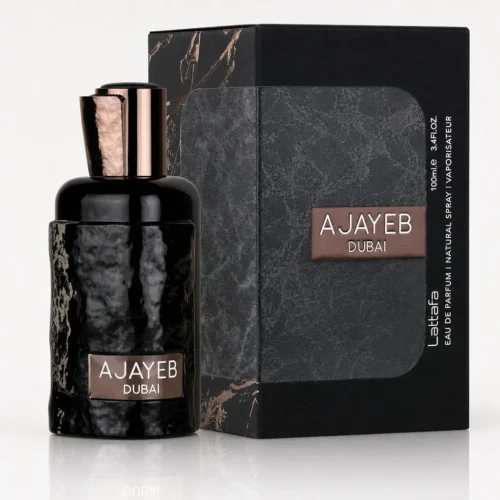 Lattafa Ajayeb Dubai — box