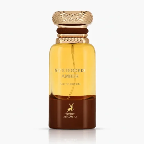 Maison Alhambra Mysterious Amber — flakon Maison Alhambra Mysterious Amber