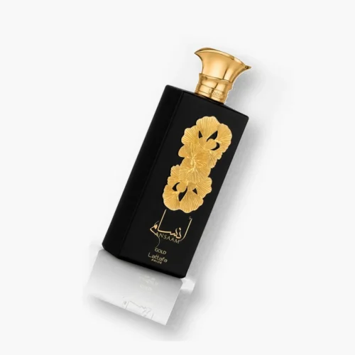 Lattafa Ansaam Gold — label_closeup