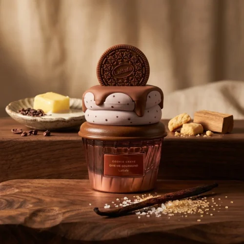 Lattafa Gourmand Cookie Crave — mood_scene