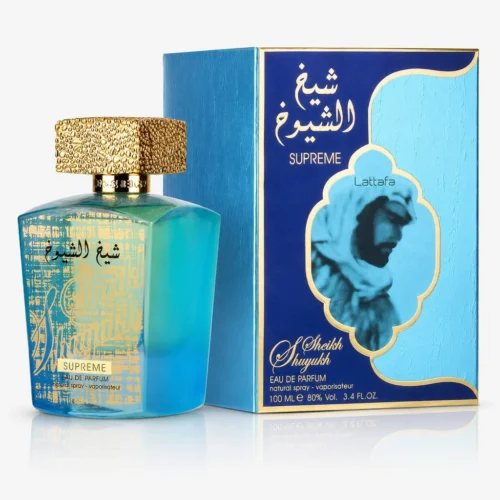 Lattafa Sheikh Shuyukh Supreme — box