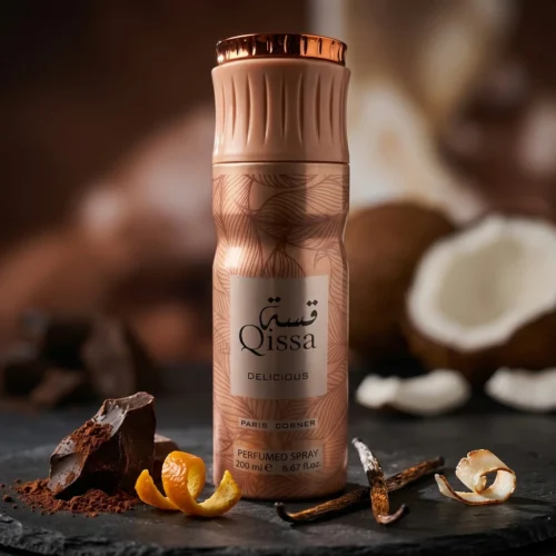 Paris Corner Qissa Delicious Dezodorant 200 ml — mood_scene