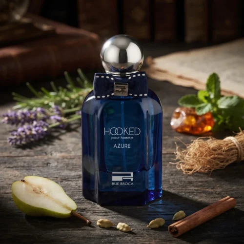 Rue Broca Hooked Azure Pour Homme — mood_scene